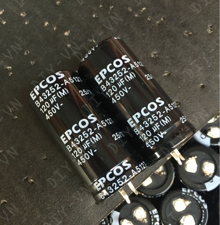 Tụ EPCOS 120UF450V