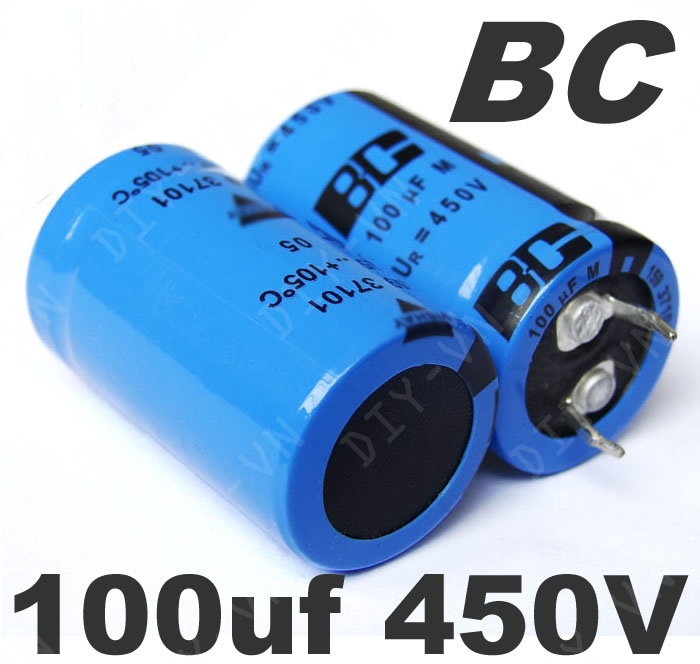 Tụ  BC 450V 100UF